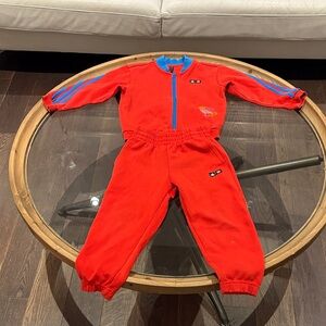 Adidas Red and Blue Kids' Jacket